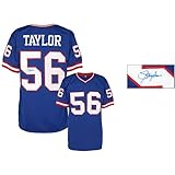 Mounted Memories New York Giants Lawrence Taylor Autographed Jersey