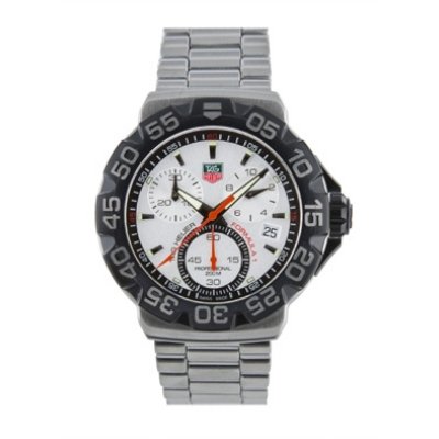 TAG Heuer Mens CAH1111.BA0850 Formula 1 Collection Chronograph Stainless Steel Watch