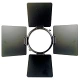NRG 4 Leaf Barndoor Set for Quartz Style Light Heads.