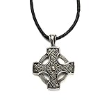 Celtic Unity of Life Pewter Pendant on Corded Necklace, Celtic Harmony Collection
