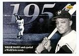 Willie Mays baseball card 1994 Upper Deck Baseball Heroes #117 (New York Giants)