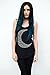 Cool Moon Print Moonchild Look Black Tank Top Muscle Tee