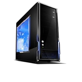 NZXT Alpha CS-NT-ALP-WOW Steel ATX Mid Tower Computer Case with Open Window (Black)