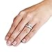Women's Stainless Steel Claddagh with Celtic Knot Ring (4mm) - Sizes 5 - 12