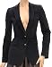 Dolce & Gabbana Womens Jacket Coat Night Blue Cotton, 40, Blue
