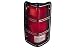 ***DRIVER / LEFT SIDE ONLY*** 81-87 ( DECEMBER 1 ) DODGE PICK-UP PICKUP, 81-87 ( DECEMBER 1 ) DODGE RAMCHARGER, 81-87 ( DECEMBER 1 ) DODGE TRAILDUSTER TAIL LIGHT ( BLACK TRIM ) 82 83 84 85 86