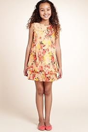 Autograph Sleeveless Corsage Pleat Dress