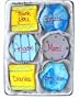 Beautiful Sweets World Thank You Organic Cookies, 8 Cookies