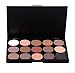 Brand New Fashion 15 Earth Color Matte Pigment Glitter Eyeshadow Palette Cosmetic Makeup Set Nude Eye Shadow palettes