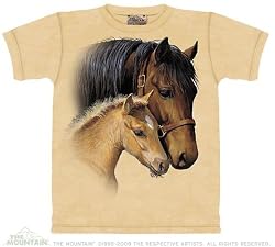 The Mountain Gentle Touch Horse Pony Tee T-shirt