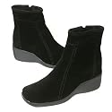 La Canadienne -- *Felicia Black Suede -- Women's Shoes,Boots,Comfort Shoes