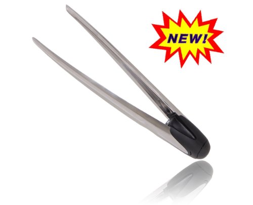 D&B Stainless Steel BBQ Tong With Built in LED Flashlight
