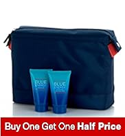 Blue Energy Wash Bag