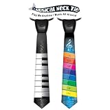 Reviews piano map Musical Keyboard Necktie for Pianist and Jokers