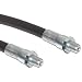 Alemite B337595-A1 Grease Gun Hose, 12" Length, 6,000 psi Working Pressure, Thermoplastic, 1/8" NPTF