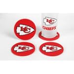 Kansas City Chiefs Coasters (4 Pack) $10.26