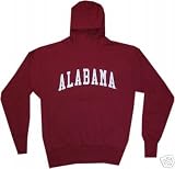 Alabama Crimson Tide Hooded Sewn On Majestic Sweatshirt