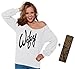 Awkwardstyles Wifey Off the Shoulder Oversized Slouchy Sweater Sweatshirt Black