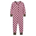 Just One Year Thermal Unionsuit- Polka Dot