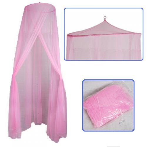 Baby Mosquito Net Baby Toddler Bed Crib Canopy Netting Pink / Soft and Stretchy Baby Netting-Made of High Quality See-through Mesh Cloth with 25 Holes per Square Centimeter-Add Elegance to Your Precious Baby Toddler's Room