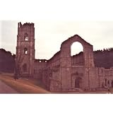 8 x 6 Mounted Photographic Print English Church Yorkshire SP1863 Fountains Abbey by 