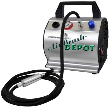 TC-60 Super Quiet High Performance Airbrush Depot Airbrush Compressor