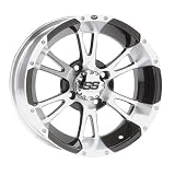 4/156 ITP SS112 Alloy Series Wheel 14x8 3.0 + 5.0 Black POLARIS