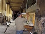 Painting Main Bath, Roman Baths, Bath, England Premium Photographic Poster Print by Cindy Miller Hopkins, 42x56
