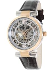 Kenneth Cole New York Womens KC2819 Automatic Silver Rose Gold Strap Watch