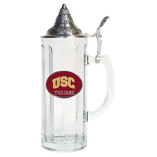 NCAA USC Trojans 20oz Tall Lidded Stein