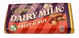 Cadbury Dairy Milk Fruit & Nut Chocolate Bar Box of 48x49g