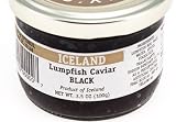 Black Lumpfish Caviar - pasteurized caviar - 3.5 oz/100 gr, Iceland