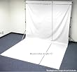 Chromakey White Muslin Screen 9'x15'