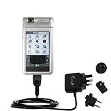 Review Gomadic  / International Wall / AC Charger for the Sony Clie NR70V - Gomadic Brand w/ TipExchange Technology
