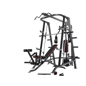 Click here to buy Marcy SM 6001 Smith Cage and Utility Bench.