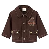 Newborn Boys' Classic Pooh™ Corduroy Jacket - Brown