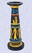 Egyptian Amenhotep statue candle stick holder sculpture (The Digital Angel)