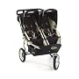 BOB Revolution 12" Aluminum Wheel Duallie Stroller in Black