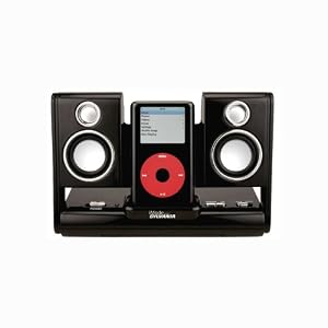Sylvania iMod iPod Stereo Speaker Docking and Charging Base in Black (Black)