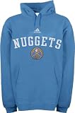 Denver Nuggets Light Blue Junior Arch Fleece Hooded Sweatshirt
