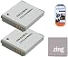 Pack Of 2 NB-6L Replacement Batteries For Canon PowerShot SD1200 IS SD1300 IS SD3500 IS SD4000 IS S90 S95 D10 D20 ELPH 500 HS Digital Camera + Cleaning Cloth + LCD Screen Protector
