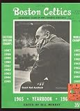 1965-66 NBA Boston Celtics Basketball Yearbook + Insert + Ticket Stub - NBA Basketball Tickets