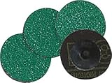 3M Automotive Products 1398 2 Roloc 24 Grit Grinding Discs - 25 Pk. (Black)