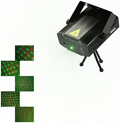 Star Shower Mini Holographic Pattern Stage Lighting Projector