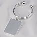 RECTANGULAR KEY HOLDER - C RING RECTANGULAR KEY HOLDER