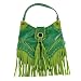 Alle Produkte : NOI Schultertasche mit Fransen GIULIA green