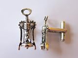 Corkscrew Silver Cufflinks By Classic Cufflinks