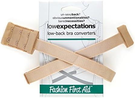 Fashion First Aid Women's Plus-Size Low Expectations Low Back Bra Converters