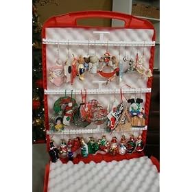 Ornament Safe (Red) Will Ship SAME DAY If Order Placed By 12:00 Noon EST