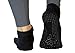 Aries Premium Non Slip Toeless Women's Yoga Socks, S-M, Black
